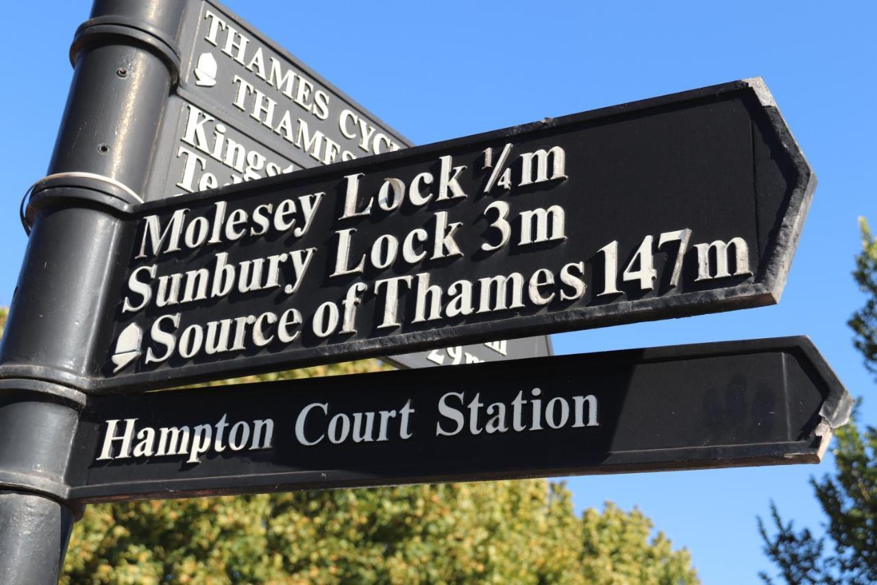 Апартаменти Hampton Court - The Kings Rest Molesey Екстер'єр фото